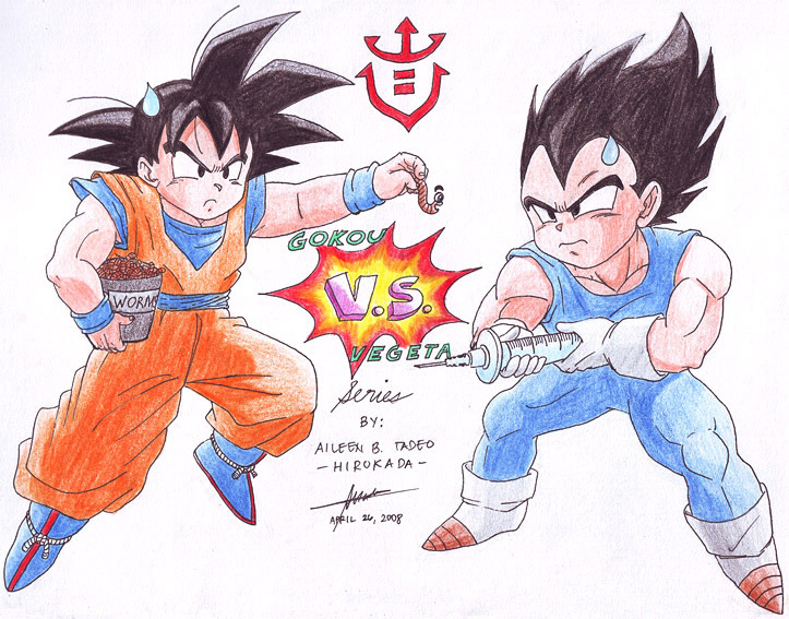 Dragon Ball Z Wallpapers Vegeta Vs Goku