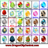 Dragon City Breeding Eggs Chart