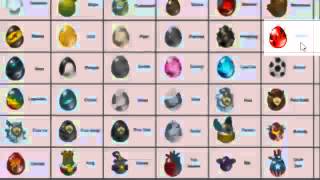 Dragon City Breeding Eggs Legendary