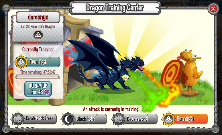 Dragon City Eggs Pure Dark