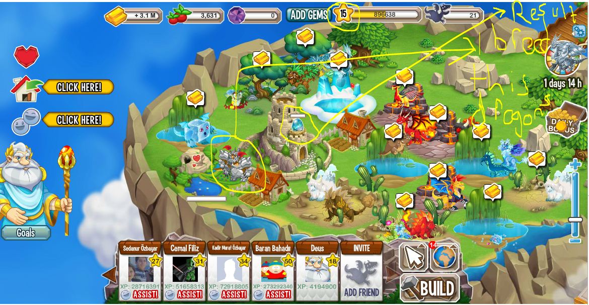 Dragon City Pure Dragon Breeding