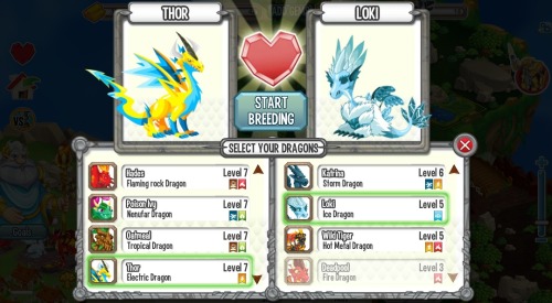 Dragon City Pure Dragon Breeding Combinations