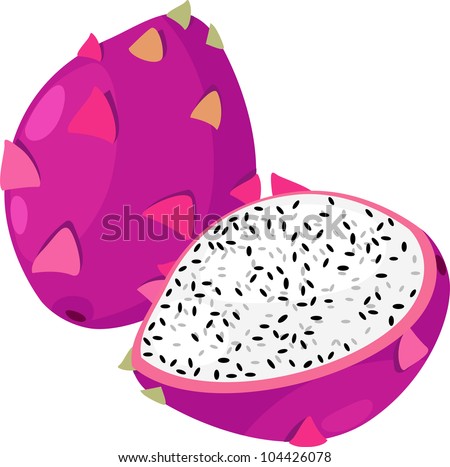 Dragon Fruit Cartoon