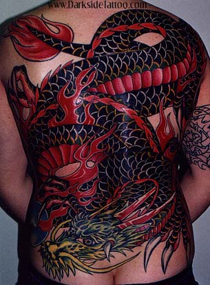 Dragon Tattoo Designs For Back