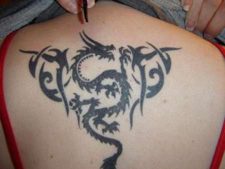 Dragon Tattoo Designs For Back