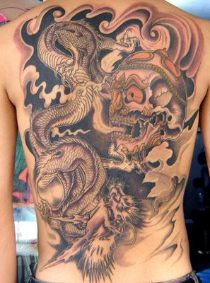 Dragon Tattoo Designs For Back