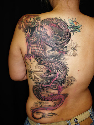 Dragon Tattoo Designs For Men Back