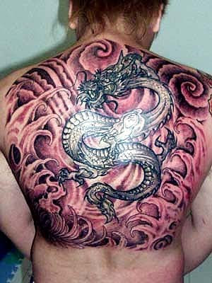 Dragon Tattoo Designs For Men Back