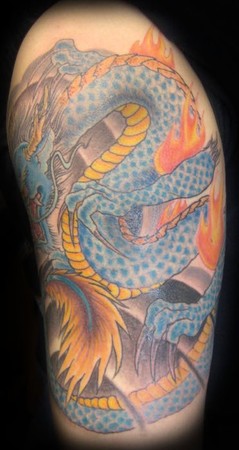 Dragon Tattoo Designs Half Sleeve