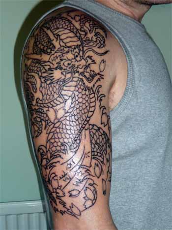 Dragon Tattoo Designs Half Sleeve