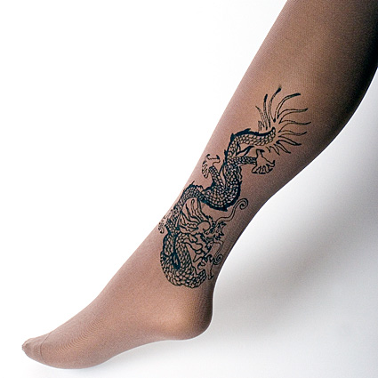 Dragon Tattoo On Leg