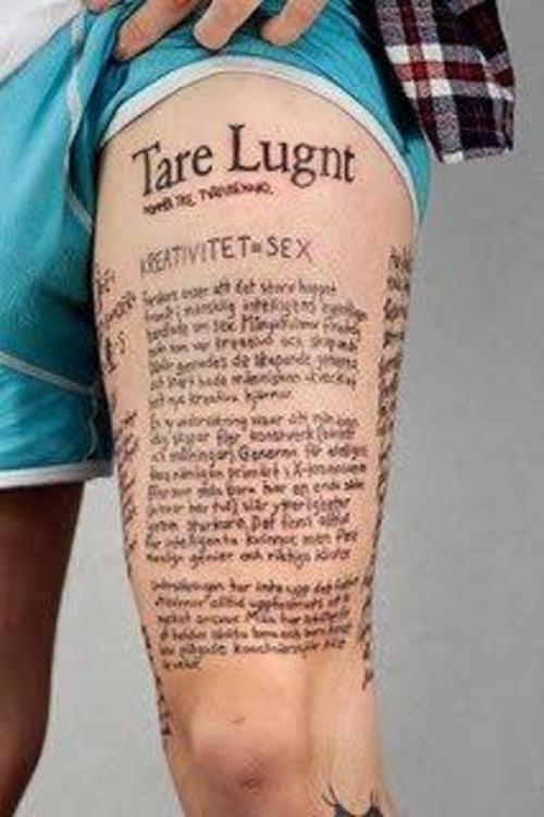 Dragon Tattoo On Leg For Women