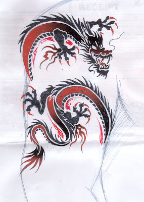 Dragon Tattoo Shoulder