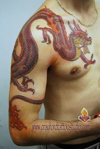 Dragon Tattoo Shoulder