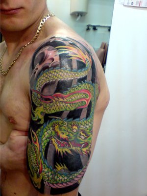 Dragon Tattoo Shoulder