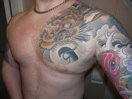 Dragon Tattoo Shoulder