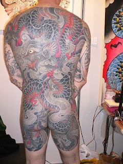 Dragon Tattoo Shoulder Back