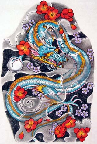 Dragon Tattoo Sleeve Designs