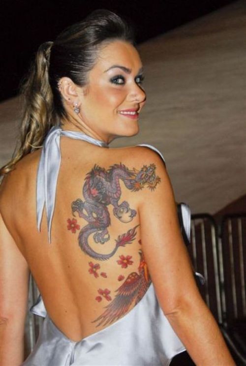 Dragon Tattoos For Girls Back