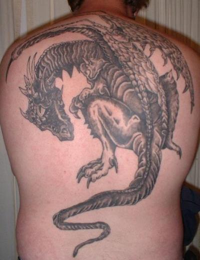 Dragon Tattoos For Girls Back