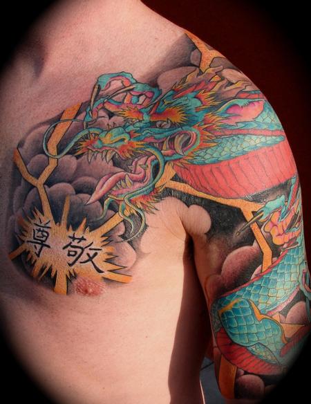 Dragon Tattoos For Men Chest