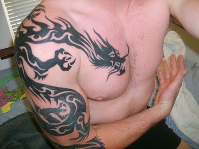 Dragon Tattoos For Men Chest