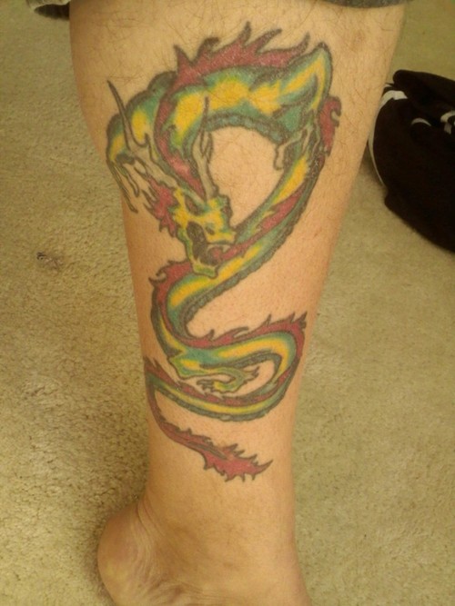 Dragon Tattoos For Women Legs