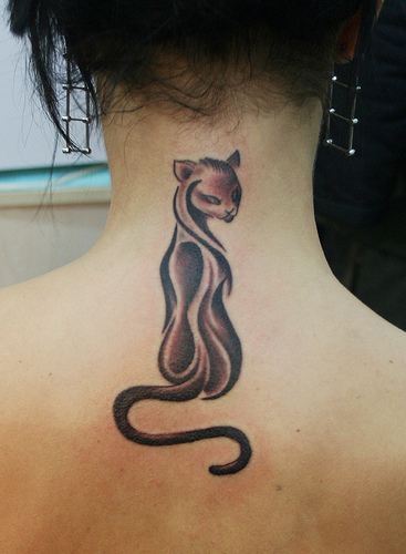 Dragon Tattoos For Women On Neck