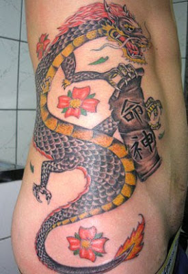 Dragon Tattoos For Women On Side