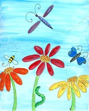 Dragonfly Art For Kids