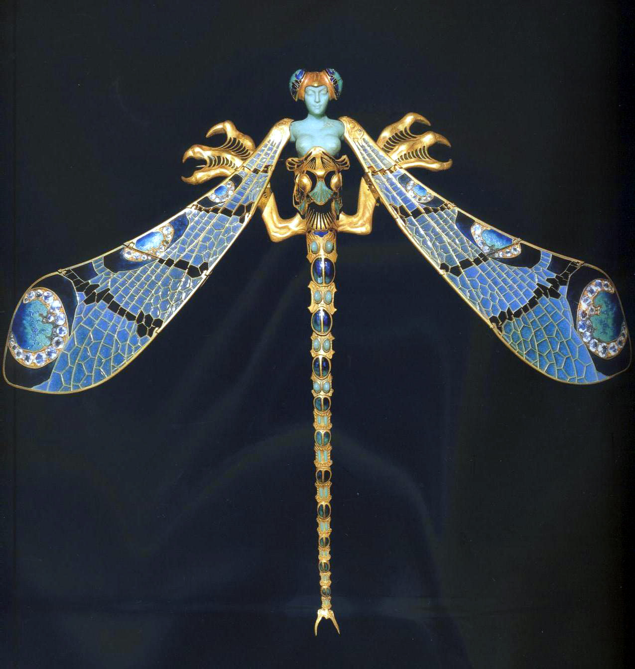 Dragonfly Art Nouveau