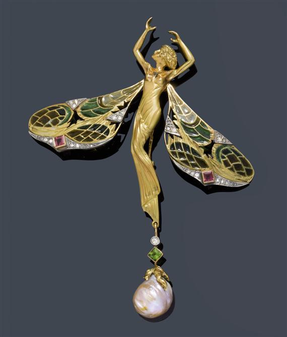 Dragonfly Art Nouveau