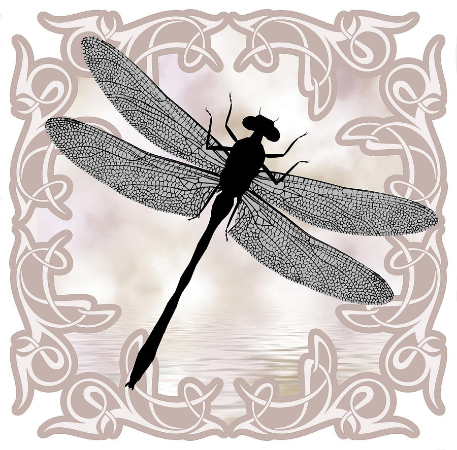 Dragonfly Art Nouveau