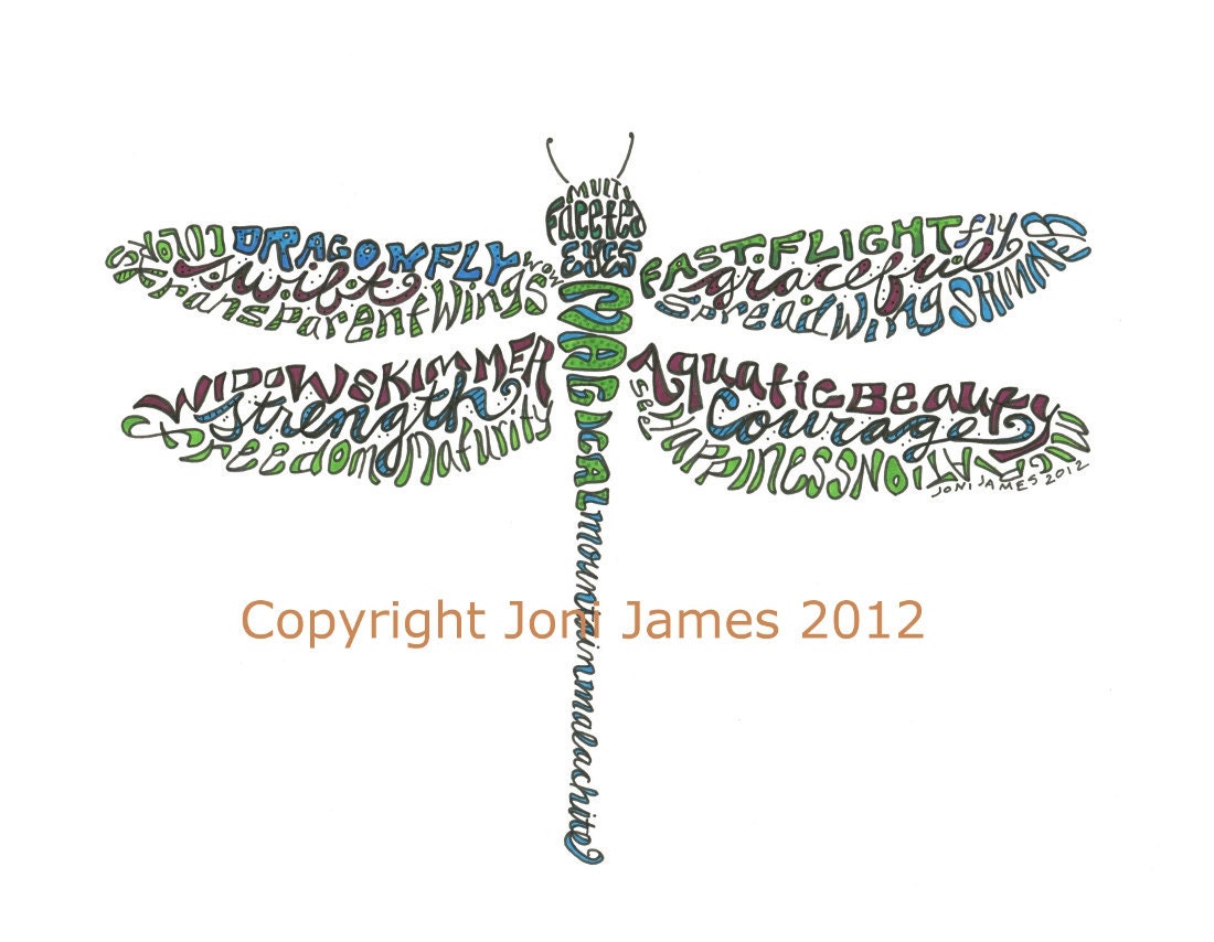 Dragonfly Drawing