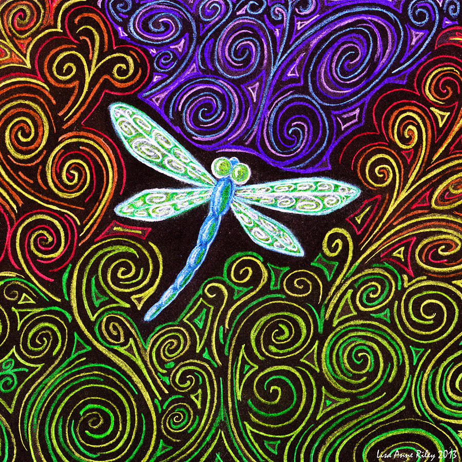 Dragonfly Drawing For Kids