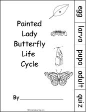 Dragonfly Life Cycle Coloring Page