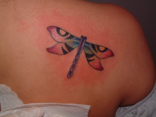 Dragonfly Tattoo Designs For Girls