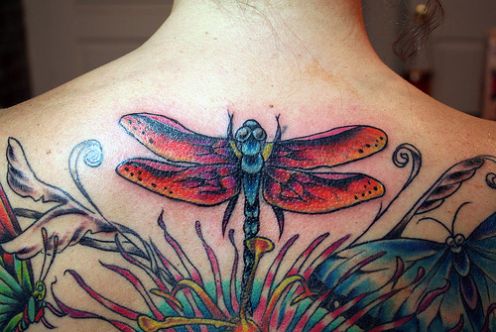 Dragonfly Tattoo Designs For Women