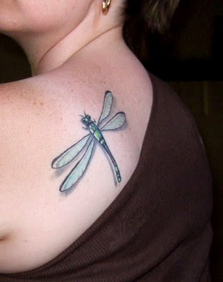 Dragonfly Tattoo On Wrist