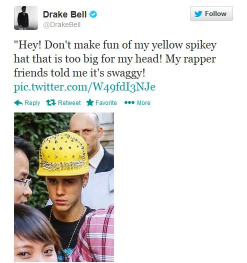 Drake Bell Justin Bieber Twitter Drama