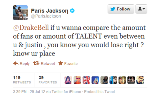 Drake Bell Justin Bieber Twitter Drama