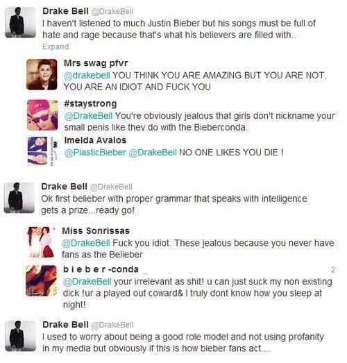 Drake Bell Justin Bieber Twitter Tumblr