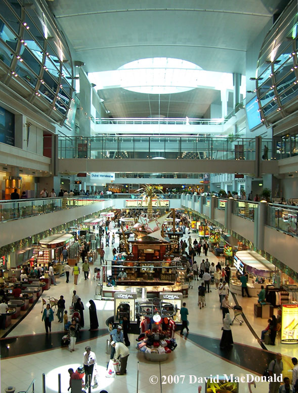 Dubai Airport At Night