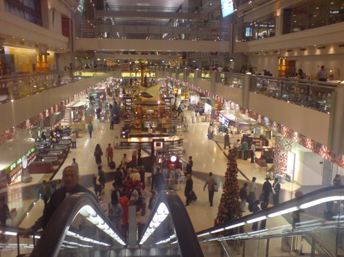 Dubai Airport At Night