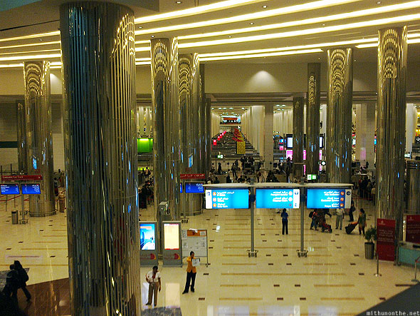 Dubai Airport At Night