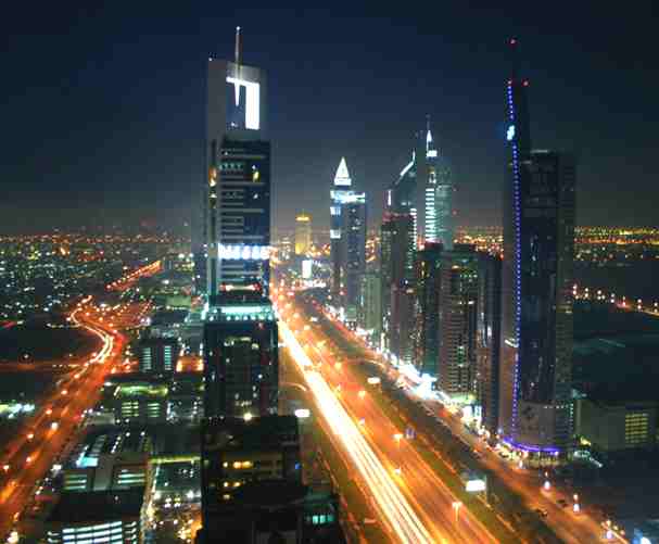 Dubai Airport At Night