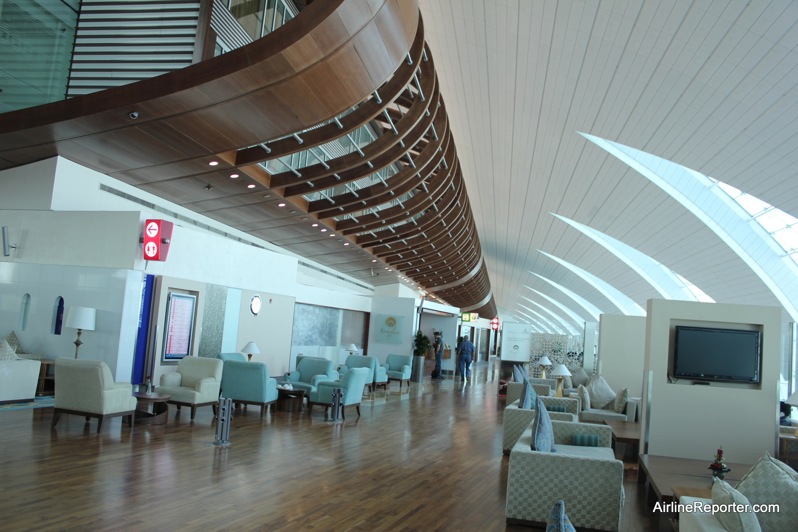 Dubai Airport Emirates Lounge