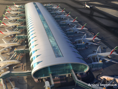 Dubai Airport Emirates Terminal