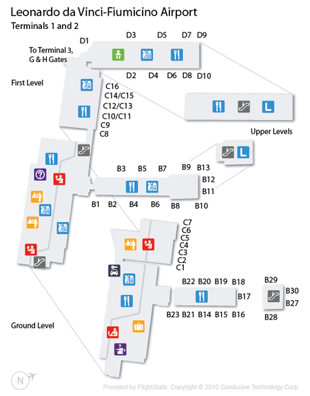 Dubai Airport Map Terminal 1