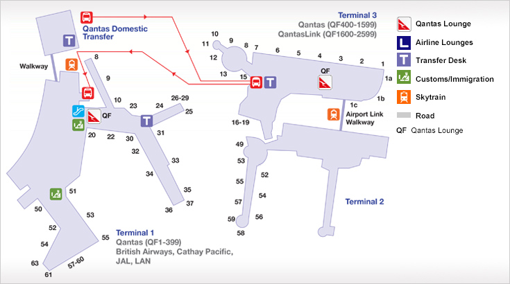 Dubai Airport Map Terminal 3